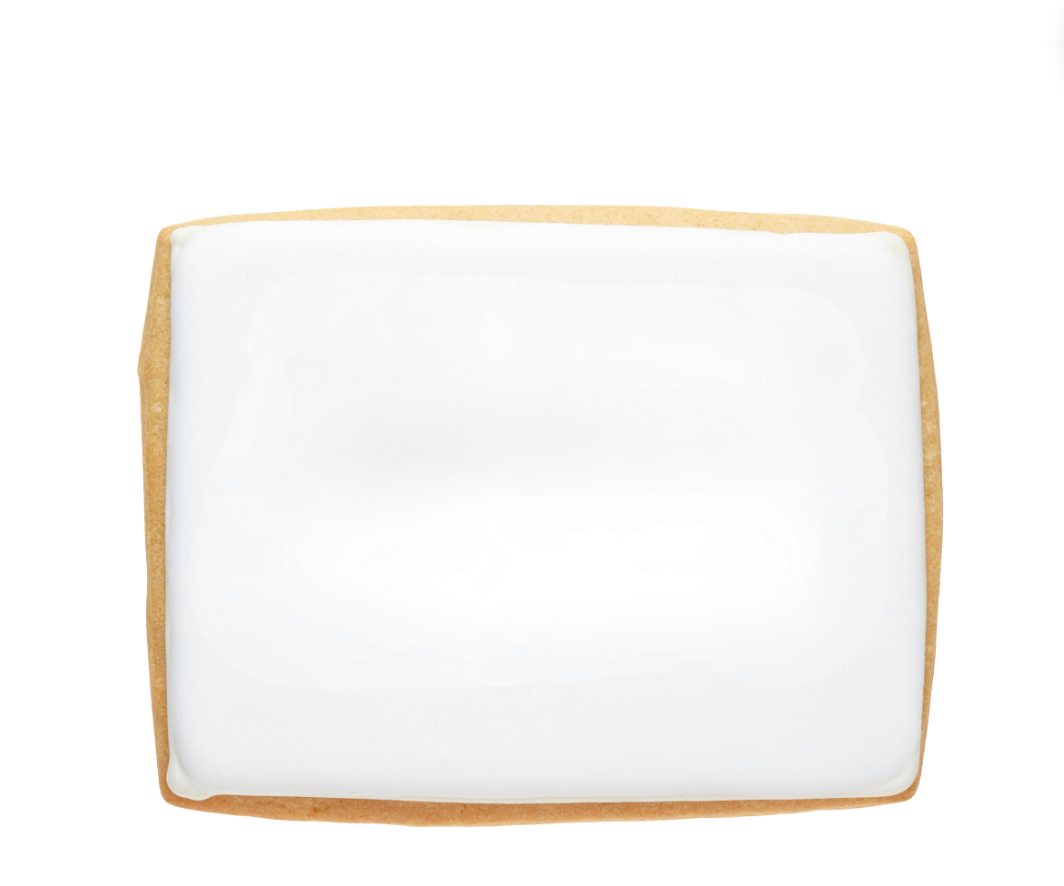 Custom Cookie - Personalized Printed Rectangle Sugar Cookie