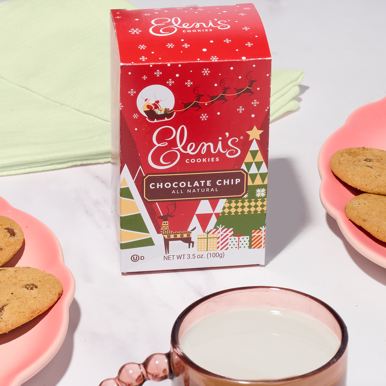 Santa Claus Chocolate Chip Box