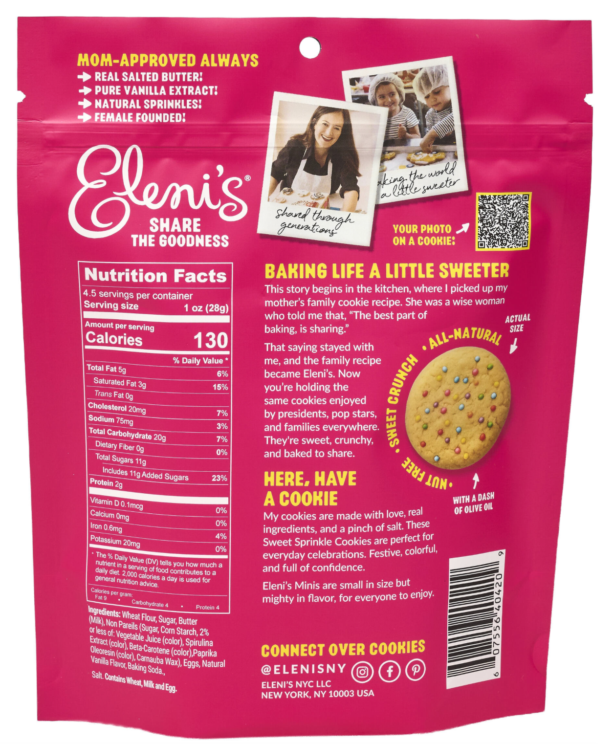 Mini Sweet Sprinkle Pouch 6 Pack