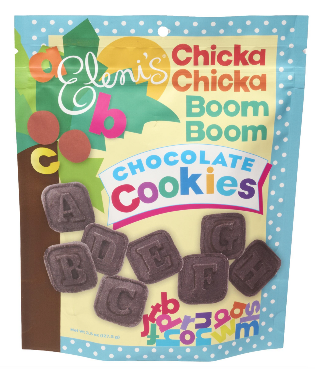 Chicka Chicka Boom Boom Alphabet Cookies Chocolate Pouch