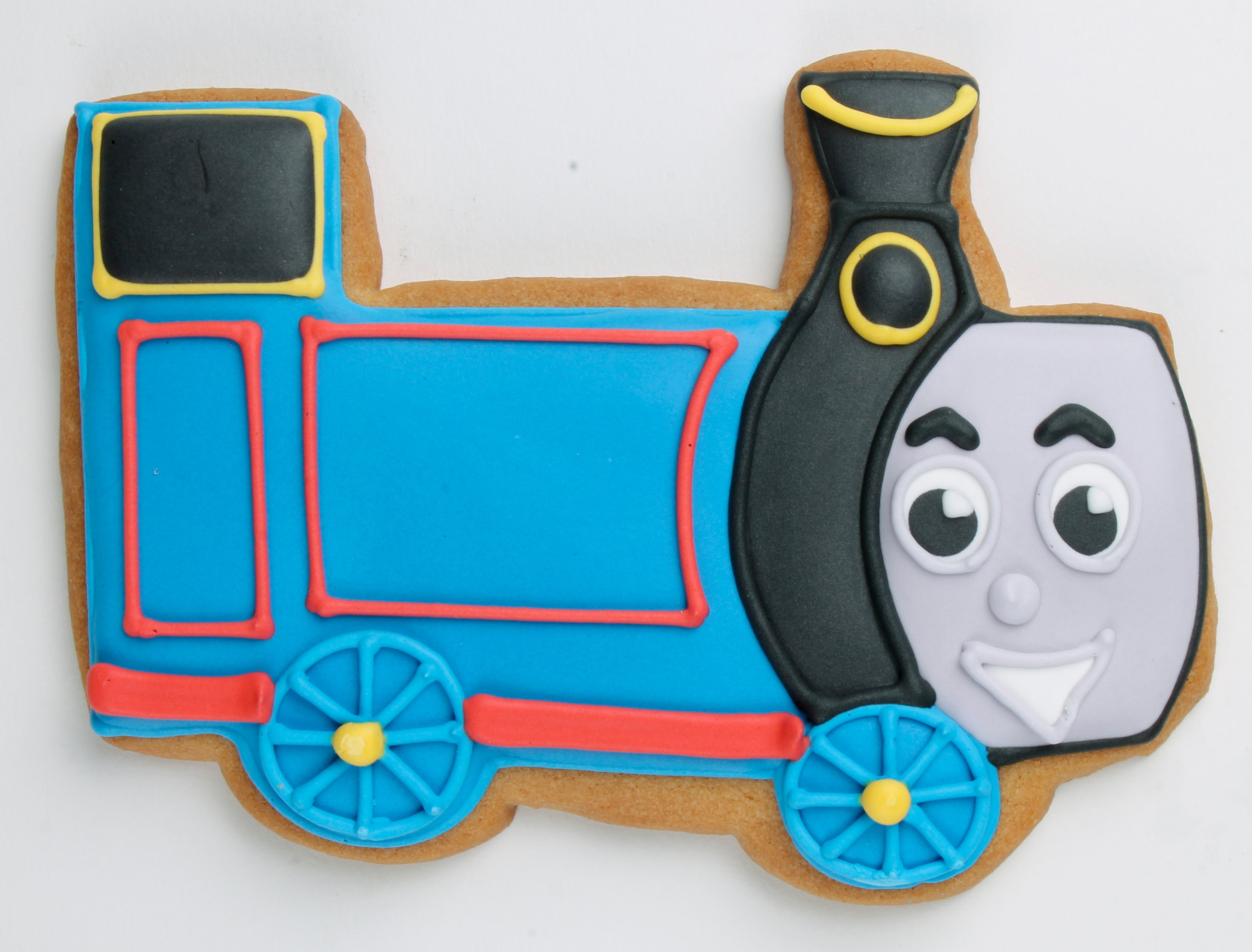 Thomas the Train Custom Party Favor Cookie