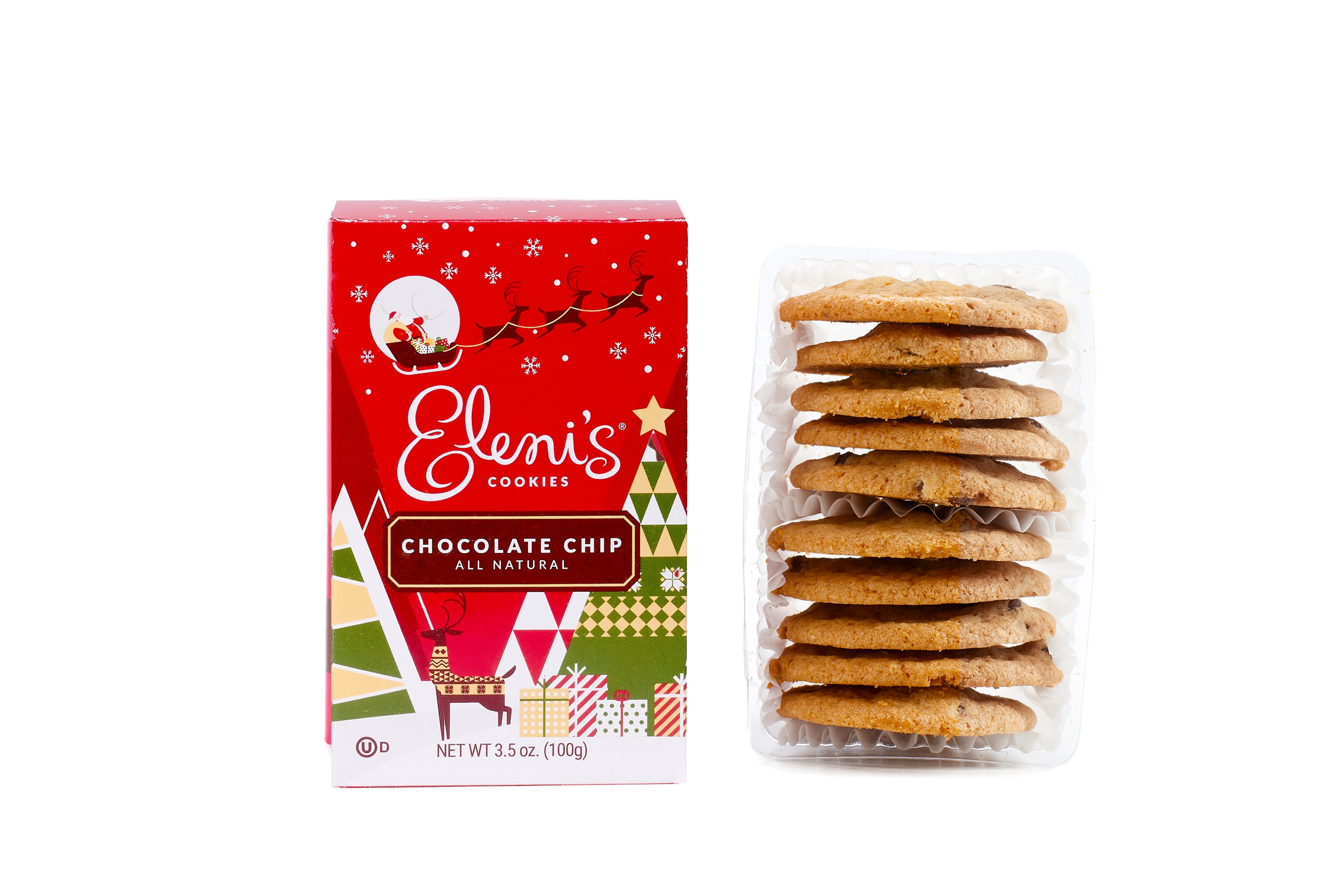 Santa Claus Chocolate Chip Box